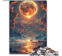 Jigsaw Puzzles for Adults 1000 Piece Beautiful Desert Dunes at Twilight Puzzle Home Decor Brain Teaser Game for Teenagers & Family Interaction (size : 50x75cm)