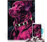 Jigsaw Puzzles for Adults 1000 Piece beautiful Dog Made of cardboard for and 14 years and over Home Decoration game Toys Christmas game Presents for Women。size:38x52cm/14.96x20.47inch