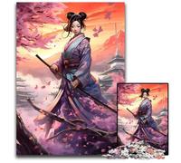 Jigsaw Puzzles for Adults 1000 Piece Beautiful Geisha Wooden Jigsaw for Teenagers & Teens Ideal Birthday 1000 PCS(75x50cm)