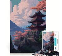 Jigsaw Puzzles for Adults 1000 Piece Beautiful Morning Seamless Fit Art Mind Game Gift Slow Game Play Christmas Art Gift (38x26cm)