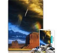 Jigsaw Puzzles for Adults 1000 Piece Beautiful Mountain River Teenager Jigsaw,family Fun Games Is Ideal As A Gift for The Whole Family 75x50cm