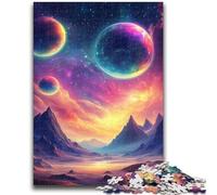 Jigsaw Puzzles for Adults 1000 Piece Beautiful Planet Adult Puzzles,Toys Educational Games Stress Relieving Unique Birthday And Gifts (38x26cm)