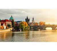 Jigsaw Puzzles For Adults 1000 Piece,Beautiful Prague Corner,Assembling Decoration For The Home,Toy Game,Explore Creativity And Problem Solving 38x26cm