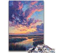 Jigsaw Puzzles for Adults 1000 Piece Beautiful Sky Jigsaw,Challenging Game Gifts for Is Ideal As A Gift for The Whole Family (50x75cm)
