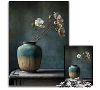 Jigsaw Puzzles for Adults 1000 Piece Beautiful still Life Challenging Puzzles Challenging Brain Teaser for Teenagers Family Game Night Fun 1000 PCS(38x26cm)