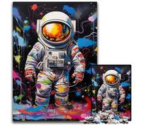 Jigsaw Puzzles for Adults 1000 Piece Bee Graffiti Painting Jigsaw Puzzles for Teenagers & Family Fun - DIY Brain Teaser Game Gift 26X38CM/10.23x14.96inch