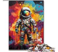 Jigsaw Puzzles for Adults 1000 Piece Bee Graffiti Painting Wooden Jigsaw Educational & Fun Indoor Game for Home Decor (Size 50x75 cm)