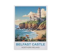 Jigsaw Puzzles for Adults 1000 Piece，Belfast Castle Northern Ireland，Difficult Puzzle Perfect Educational Gift for Boys And Girls（38x26cm）-R23