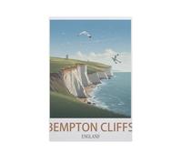 Jigsaw Puzzles for Adults 1000 Piece，Bempton Cliffs England，Classic Puzzle Teens Boys Girls Puzzles for DIY Intellective Educational Game, Gift Home Decor（75x50cm）-AN73