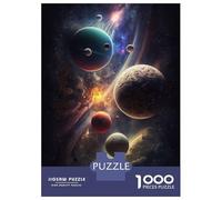 Jigsaw Puzzles for Adults 1000 Piece Beyond The Milky Way Jigsaw for Adults Fun Games Wall Art Unique Birthday And Xmas Gifts 38x26cm/1000pcs