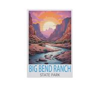 Jigsaw Puzzles for Adults 1000 Piece，Big Bend Ranch State Park，Educational Games Brain Challenge Jigsaw Puzzles for Adult Kids（26x38cm）-FQ89