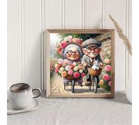 Jigsaw Puzzles for Adults 1000 piece Bike Couple, 1000 Piece Difficult jigsaw puzzles for adults, Challenging Jigsaws 1000 pieces, Puzzle Game for The Whole for Women, Gifts for Men 65x65cm