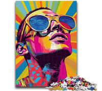 Jigsaw Puzzles for Adults 1000 Piece Bitcoin Girl Puzzles for Teenagers,Challenging Game Gifts for Is Ideal As A Gift for The Whole Family (50x75cm)
