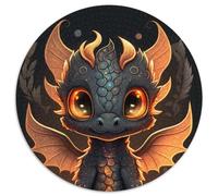 Jigsaw Puzzles for Adults 1000 Piece Black Dragon Baby Jigsaw Puzzles for Adults Making It A Great Gift for Family Fun (67.5x67.5cm)