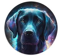 Jigsaw Puzzles for Adults 1000 Piece Black Labrador Challenging Puzzles Family Interactive Game, Ideal for Teenagers, Brain Teaser Gift 67.5x67.5cm