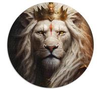 Jigsaw Puzzles for Adults 1000 Piece Bloodline of The Lion Kings Paper Puzzles for Birthdays,Christmas,Halloween,Thanksgiving,Easter (Size 67.5x67.5cm)