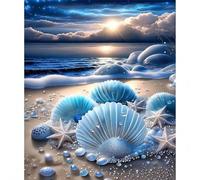 Jigsaw Puzzles for Adults 1000 Piece Blue Ocean Pearl, Jigsaws 1000 pieces for adults Family Activity, Challenging puzzles Games, Colourful, Beautiful Decoration Puzzle