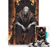 Jigsaw Puzzles for Adults 1000 Piece Bone Throne - Death King's Reign, Hands-on Game, Fun Activities at Home, Presents for Women 50x75cm