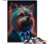 Jigsaw Puzzles for Adults 1000 Piece Boss Dog cardboard Jigsaw Puzzles for Adults size 26x38cm Brain Teaser Game for Teenagers, Perfect
