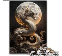 Jigsaw Puzzles for Adults, 1000 Piece Brave Dragon Jigsaw for Family Fun Perfect for Holidays, Interactive Game Nights (size : 26x38cm)