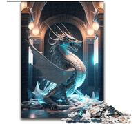 Jigsaw Puzzles for Adults, 1000 Piece Brave Dragon Jigsaw for Family Fun Perfect for Holidays, Interactive Game Nights (size : 50x75cm)