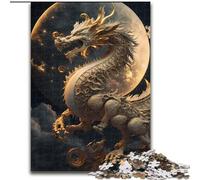 Jigsaw Puzzles for Adults 1000 Piece Brave Dragon Jigsaw Perfect for Teenagers & Family Fun, for Birthdays (size : 50x75cm)
