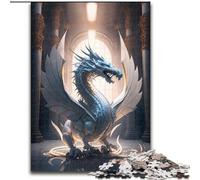 Jigsaw Puzzles for Adults 1000 Piece Brave Dragon Jigsaw Perfect for Teenagers & Family Fun, for Birthdays (size : 26x38cm)
