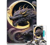 Jigsaw Puzzles for Adults 1000 Piece Brave Dragon Puzzles for Adults,Challenging Game for Is Ideal As A Gift for The Whole Family (size 38x26cm)