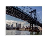 Jigsaw Puzzles for Adults 1000 Piece，Brooklyn Bridge，Difficult Puzzle Perfect Educational Gift for Boys And Girls（38x26cm）-BC50
