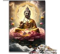 Jigsaw Puzzles for Adults, 1000 Piece Buddha Jigsaw Ideal for Lover, Perfect Christmas, New Year, Valentine's Gift (size : 26x38cm)