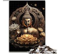Jigsaw Puzzles for Adults 1000 Piece Buddha Puzzle Creative Family Game & Home Decor, for Teenagers (size : 50x75cm)