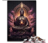 Jigsaw Puzzles for Adults 1000 Piece Buddha Puzzle Ideal for Teenagers & Collectors, Travel Gift, Family Activity (size : 50x75cm)