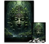 Jigsaw Puzzles for Adults 1000 Piece Buddha Statues cardboard Puzzles for Parents, Lovers, Friends - Age 14+ 26X38CM/10.23x14.96inch