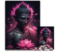 Jigsaw Puzzles for Adults 1000 Piece Buddha Statues Jigsaw Puzzles Ideal for Teenagers & Collectors, Travel Gift, Family Activity 50x75CM/19.68x29.52inch