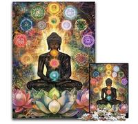 Jigsaw Puzzles for Adults 1000 Piece Buddha Statues Wooden Jigsaw Puzzles for Birthdays, Holidays, And Home Decor 50X75CM