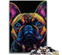 Jigsaw Puzzles for Adults 1000 Piece Bulldog for And from 14 Years And over Hands-on Game Christmas Game Gifts 50x75cm