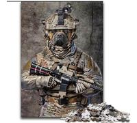 Jigsaw Puzzles for Adults, 1000 Piece Bullmastiff Elite Soldier Jigsaw Perfect for Teenagers, Family Bonding, Brain Teaser & DIY Home Decor Gift (size : 50x75cm)