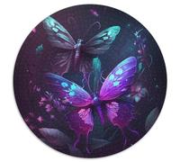 Jigsaw Puzzles for Adults, 1000 Piece Butterfly Art Jigsaw Puzzles Challenging Brain Teaser for Teenagers, Family Game Night Fun 67.5x67.5cm