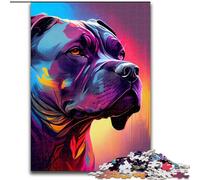 Jigsaw Puzzles for Adults, 1000 Piece Cane Corso Dog Jigsaw Puzzles Made of cardboard, for Family & Friends, Brain-Teasing Challenge 1000pcs(26x38cm)