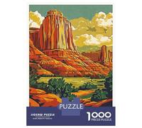 Jigsaw Puzzles for Adults 1000 Piece Capitol Reef National Park Adult Puzzles Brain Teaser Game Home Decoration Christmas Birthday Gifts 38x26cm/1000pcs