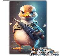 Jigsaw Puzzles for Adults 1000 Piece Captain Baby Duck Difficult Puzzles for Adults Skill Level Beginner, Great for Birthday (Size 50x75cm)