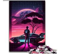 Jigsaw Puzzles for Adults, 1000 Piece Car s Neon Colorful Jigsaw Puzzles Made of Wood,Ideal Holiday Or Birthday Gift, Party Game Toy 1000pcs(50x75cm)