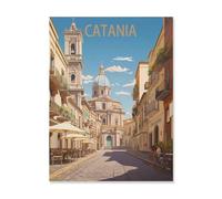 Jigsaw Puzzles for Adults 1000 Piece,Catania City Italy,Difficult Puzzle Perfect Educational Gift for Boys And Girls(75x50cm)-S94