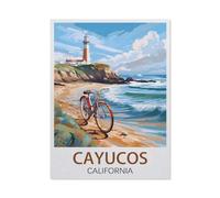 Jigsaw Puzzles for Adults 1000 Piece，Cayucos California，Difficult Puzzle Perfect Educational Gift for Boys and Girls（38x52cm）-EX72