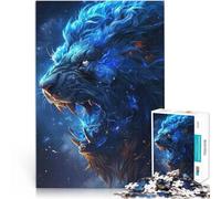 Jigsaw Puzzles for Adults 1000 Piece Celestial Lion Titan Games Toys Gift 26x38cm with Matching Poster and Trivia Sheet for ages 14+