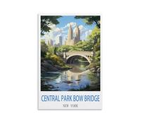 Jigsaw Puzzles for Adults 1000 Piece Central Park Bow Bridge New York Impossible Difficult Hard Fun 1000 Piece Jigsaw Puzzles for Adults 38x26cm