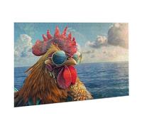 Jigsaw Puzzles for Adults 1000 Piece Chicken Jigsaw Puzzle - Colourful, Challenging Game & Brainteasing Adult Jigsaws, The Whole 3D Jigsaw Gifts for Women, Men Beautiful Decoration Animal K0F-392