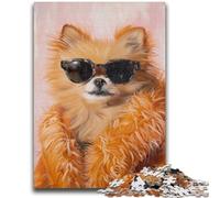 Jigsaw Puzzles for Adults 1000 Piece Chihuahua Adult Jigsaw,Game Toys Every Piece Is Unique - Challenging Family Fun Game (50x75cm)
