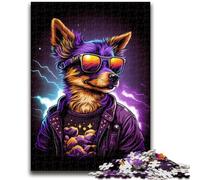 Jigsaw Puzzles for Adults 1000 Piece Chihuahua Boxer for And from 14 Years And over Hands-on Game Christmas Game Gifts 38x26cm