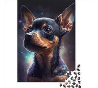 Jigsaw Puzzles for Adults 1000 Piece Chihuahua Dog21 Puzzles for Adults Paper Board Puzzles Funny 1000pcs (38x26cm)